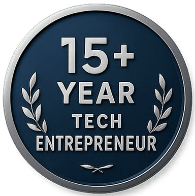 15+ Year Tech Entrepreneur